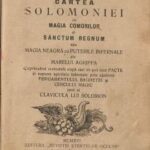carte veche Cartea solomoniei cu magia comorilor 1916 București, Anticariat Historiarum