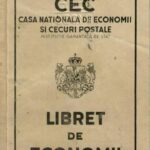 Libret de economii CEC Chișinău Basarabia 1940, Anticariat Historiarum