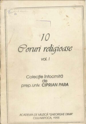 10 coruri religioase Ciprian Para 1995 Cluj-Napoca, Anticariat Historiarum