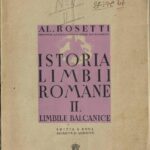 carte veche, Istoria limbii române Limbile balcanice Al Rosetti 1943, Anticariat Historiarum