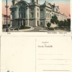 Cluj Opera română 1929 carte poștală, Anticariat Historiarum