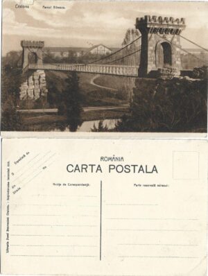 Craiova pod Parcul Bibescu Librăria Josef Benvenisti carte poștală, Anticariat Historiarum