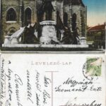 Kolozsvár Mátyás király szobor Cluj carte poștală Sibiu, Anticariat Historiarum
