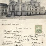 Kolozsvár Nemzeti Színház Schuster Emil Cluj carte poștală ianuarie 1906, Anticariat Historiarum