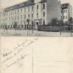 Bistrița Școala primară de stat și școala secundară de fete 1918 F Stolzenberg Bistritz carte poștală, Anticariat Historiarum