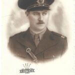 poza veche Ofițer român studio Select Cristescu Călărași perioada regalității, Anticariat Historiarum