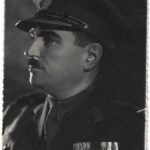 poza militara veche Ofițer român cu 5 decorații Dorohoi perioada regalității, Anticariat Historiarum