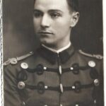 poza militara veche Ofițer român de cavalerie perioada interbelică, Anticariat Historiarum