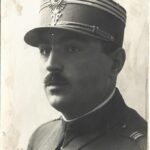 poza militara veche Căpitan Napoleon Franc Cercul de Recrutare Dorohoi, Anticariat Historiarum