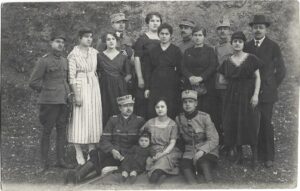 poza militara veche Ofițeri români Calafat 1920, Anticariat Historiarum