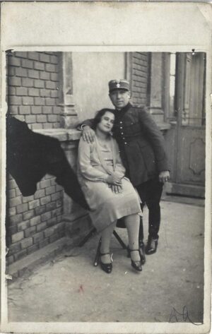 poza militara veche Ofițer român 1926, Anticariat Historiarum