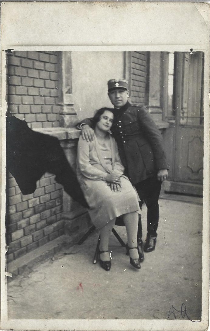 poza militara veche Ofițer român 1926, Anticariat Historiarum