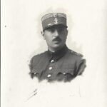 poza militara veche Ofițer român studio Foto Lux Dorohoi, Anticariat Historiarum
