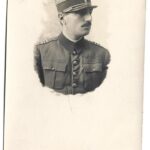 poza militara veche Ofițer român Foto Select Dorohoi, Anticariat Historiarum