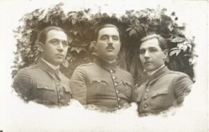 poza militara veche Ofițeri români perioada regalității, Anticariat Historiarum