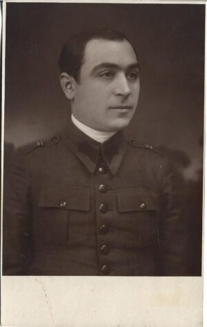 poza militara veche Locotenent Salo Brüll Cernăuți, Anticariat Historiarum