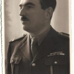 Ofițer român cu barete de decorații perioada regalității, Anticariat Historiarum