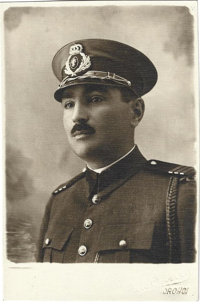 Ofițer român cu furajeră Foto Select Dorohoi, Anticariat Historiarum